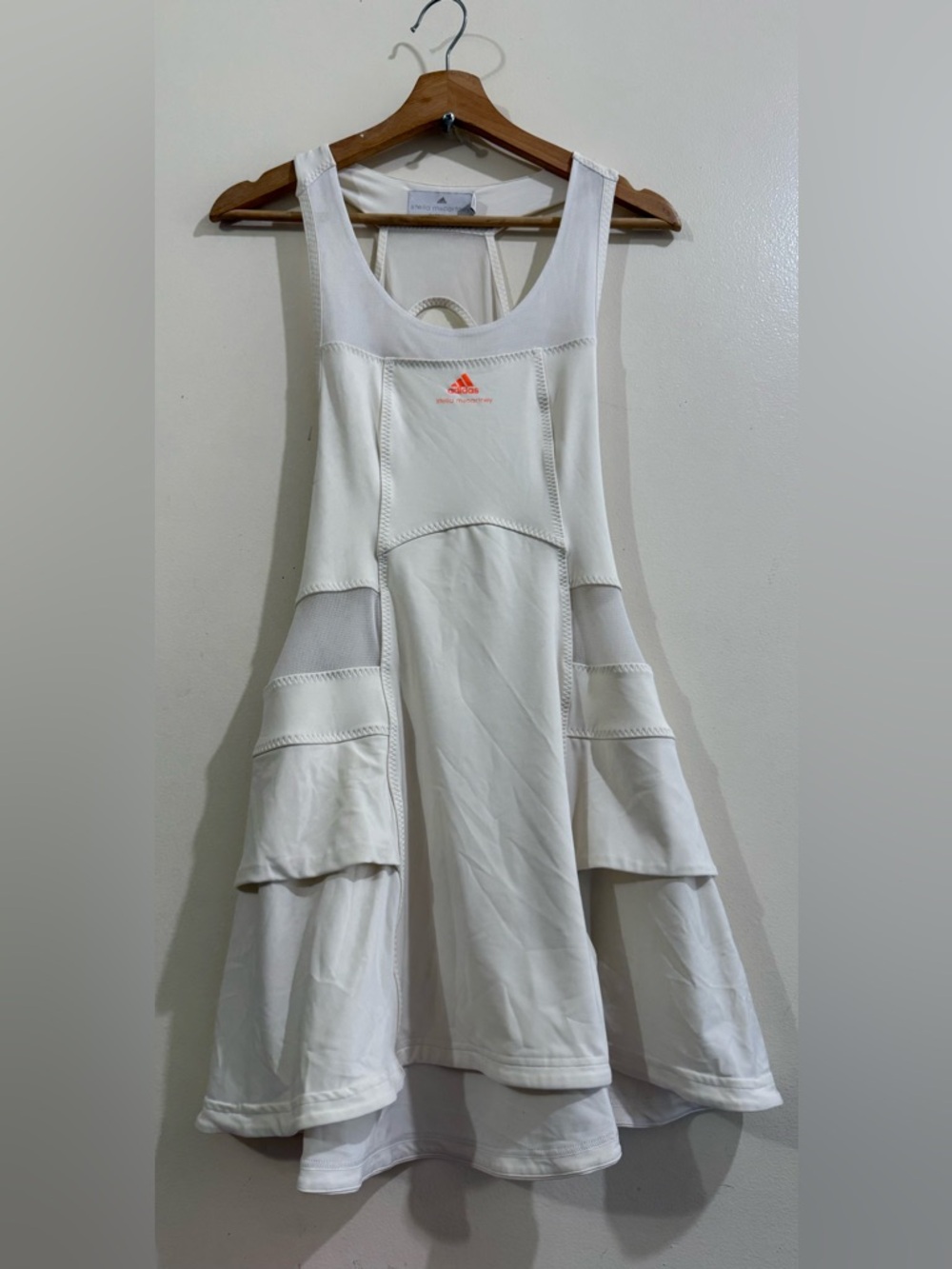 Adidas by Stella McCartney White Athletic Flared Romper